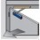 PLACA MONTAJE TS3000V NEGRA 11234