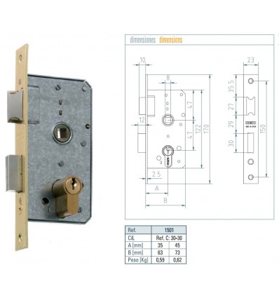 CERR C/GOLP H L 35 1501-2-35