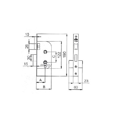 CERR C/GOLP H L 50 5134 C/REDONDO