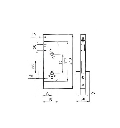 CERR C/GOLP H L 50 5255