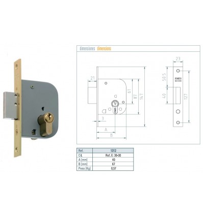 CERR S/GOLP L P 1312-3-40