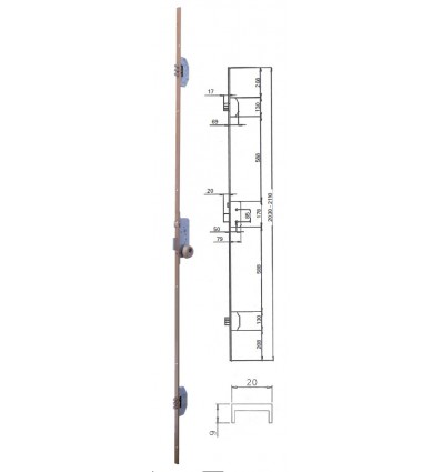 CERR 3P C/GOLP AL 50 2518CL 2000S1 EP CL30