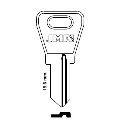 LLAVE SERRETA MCM 3 D