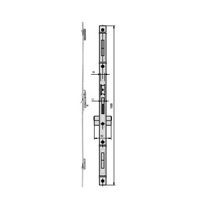 CERRADERO INOX ALTO/BAJO CE296S/6LR