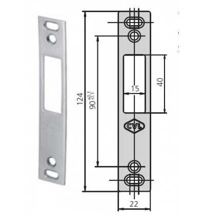 CERRADERO INOX P/1964RV CE196R/6L