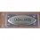 PLACA WC L 145X55 OVAL NIQ SAT CABALLERO