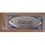 PLACA SERVICIO L 145X55 OVAL NIQ SAT ASEOS