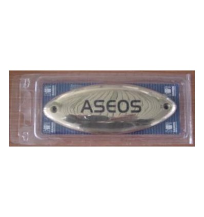 PLACA SERVICIO L 145X55 OVAL SAT ASEOS