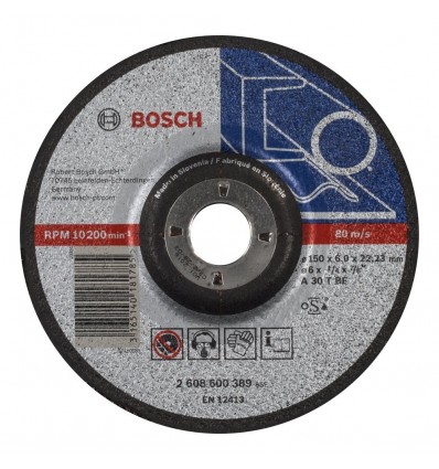 DISCO DESBAS METAL 150X6 ACOD 2608600389