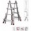 ESCALERA TELESCOP 4+4 1,19A3,78 01820044