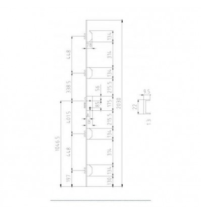 CERR 5P C/GOLP PLATA 50 701-5 4AS6 CL45