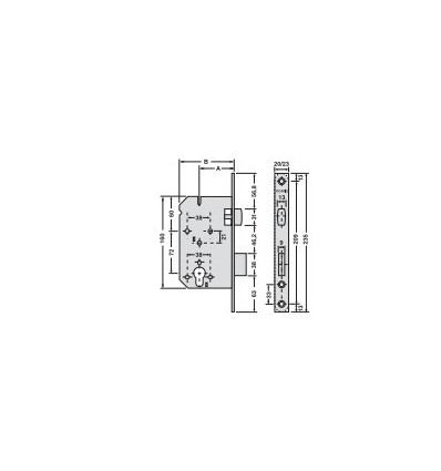 CERR C/RODILLO S/BOMB INOX 50 1062R C/RED