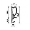 JUNTA ACUSTICA MARRON A255E 21 RIGIDA