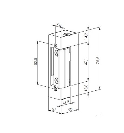 ELECTROIMAN SIM COR PLA INV 45NF512P