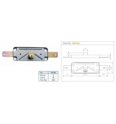 CERR PERSIANA 1511 A V