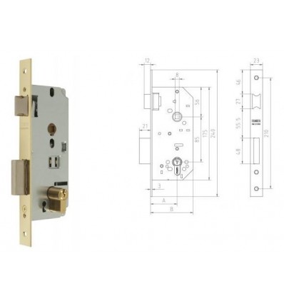 CERR C/GOLP H L 60 1601-2-60
