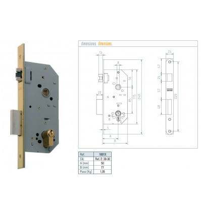 CERR C/GOLP L P 1601X3-50 SILENCIOSO