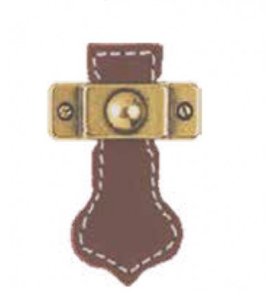 TIRADOR POMO 37X52 LG1881 FLORENCIA-PIEL