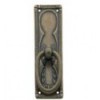 TIRADOR PLACA C/ANILLA 33X97 LG1925 FLOREN