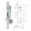 CERR ANTIPAN C/GOLP 30 INOX 4240BA30ED5AI
