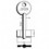LLAVE BORJA EUT 1G EUROTEMPLE