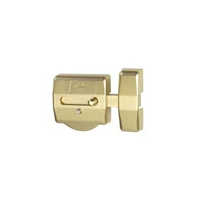 CERROJO PLASTON CROMO CSI BOMB LATON 80MM