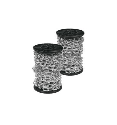 CADENA ZINCADA 4MM CARRETE 72M 06378