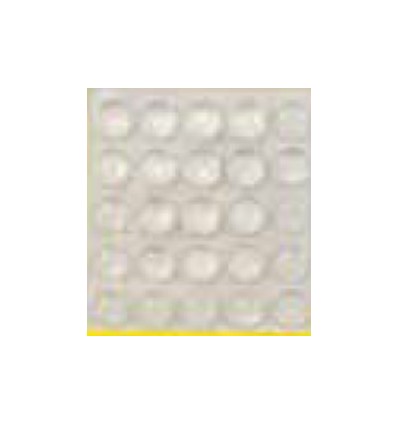 TOPE BURBUJA TRANSP 8MM (25) G01006