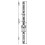 CERRADERO INOX ALTO/BAJO CE296S/6LR