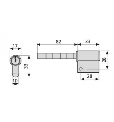 CERR ANTIPAN INOX 5000 HORIZONTAL I
