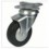 RUEDA GIRAT C/BASE 60 135 GOMA NEGRA