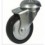 RUEDA GIRAT C/AGUJ 32 134 GOMA NEGRA