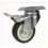 RUEDA GIRAT C/BASE 80 402FA GOMA NEGRA