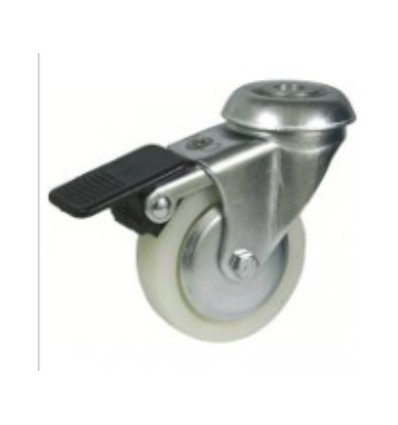 RUEDA GIRAT C/AGUJ 60 134 NYLON B