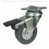 RUEDA GIRAT C/BASE 42 135FA GOMA NEGRA
