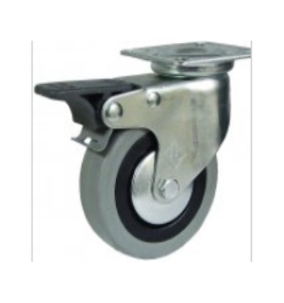 RUEDA GIRAT C/BASE 476/100 FDA GG FRENO