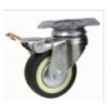 RUEDA GIRAT C/BASE 60 402FA GOMA NEGRA