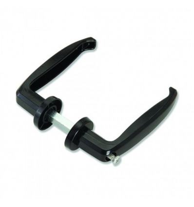 MANILLA S/PLACA ZAMAK 25A35 80-274 NEGRA