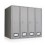 BUZON LIBRO 410X380X290 INOX 4C AZ90 71031