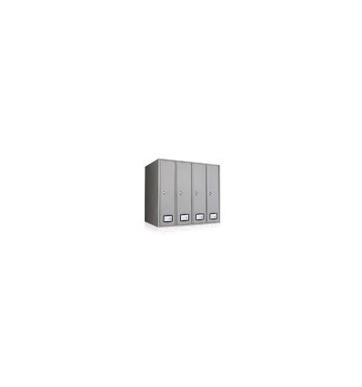 BUZON LIBRO 410X380X290 INOX 4C AZ90 71031