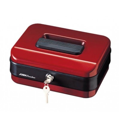 CAJA ALHAJAS EUROBOX PINTADA 3 ROJA