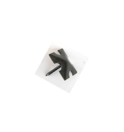 CLAVO CRUZ H NEGRO 28 R139