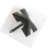 CLAVO CRUZ H NEGRO 28 R139