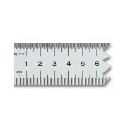 REGLA INOX GRAB 2 CARAS 500X30X08 1056-02