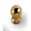TIRADOR POMO MET 18 8721 DORADO BRILLO