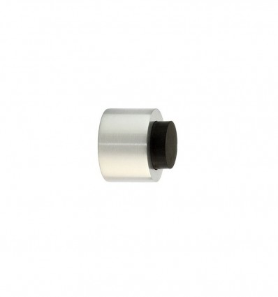 TOPE PARED INOX 28X27 I198/28 GOMA NEGRA