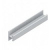 PERFIL H HOJA 4M PRH10V PLATA A02