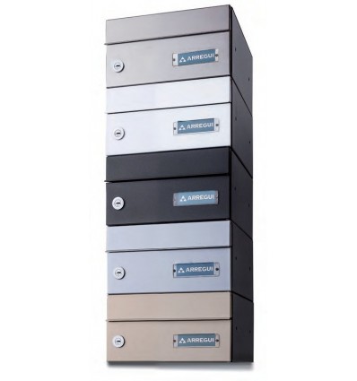 BUZON HOR 135X345X270 H2105 INOX SAT