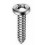 TORN R/CHAPA C/ALOM 4,2X25 ZINC NEGRO 7981