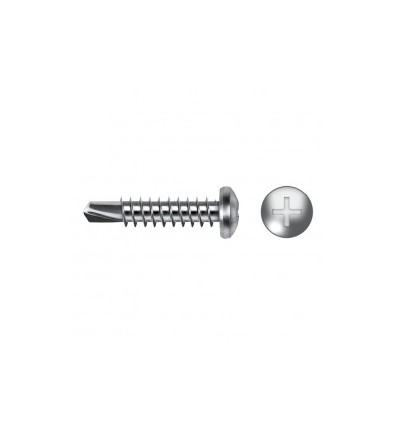 TORN R/CHAPA C/ALOM ZINC PH 3,5X13 7504N